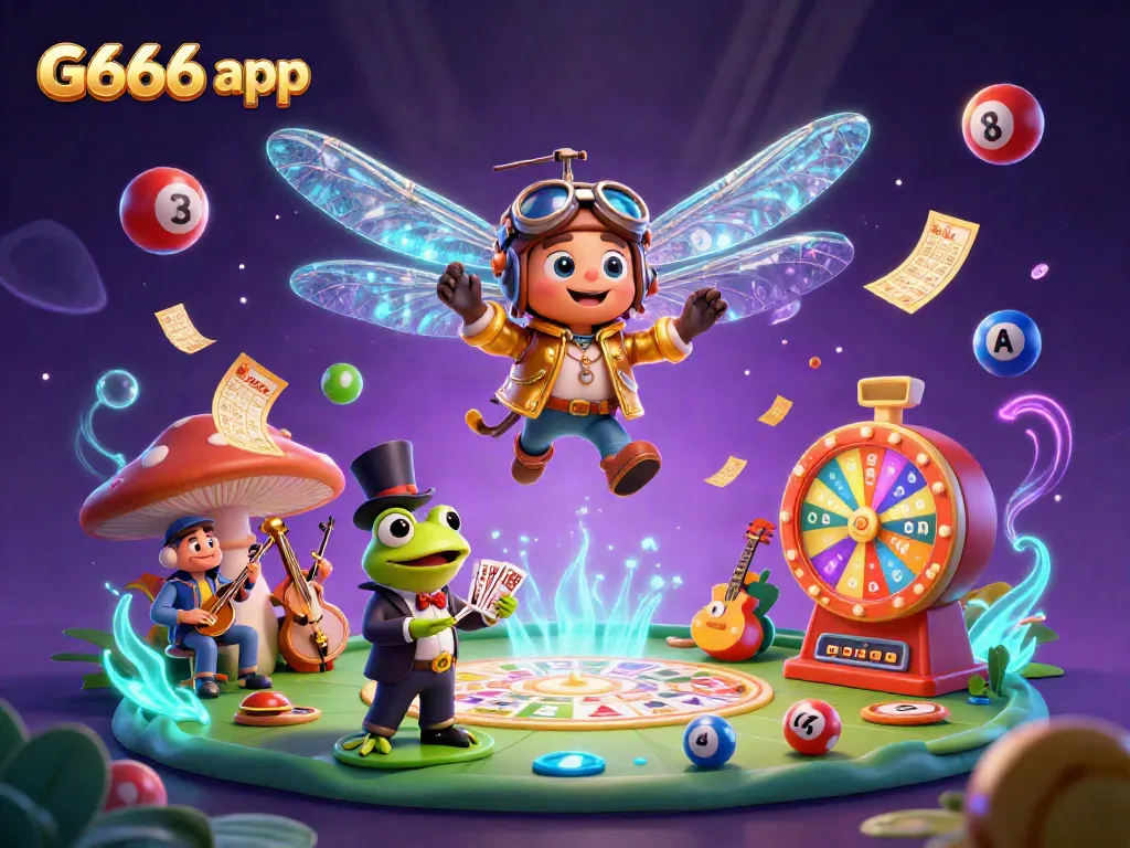 Engage with the exciting G666 app to win at vibrant casino-themed games and activities.